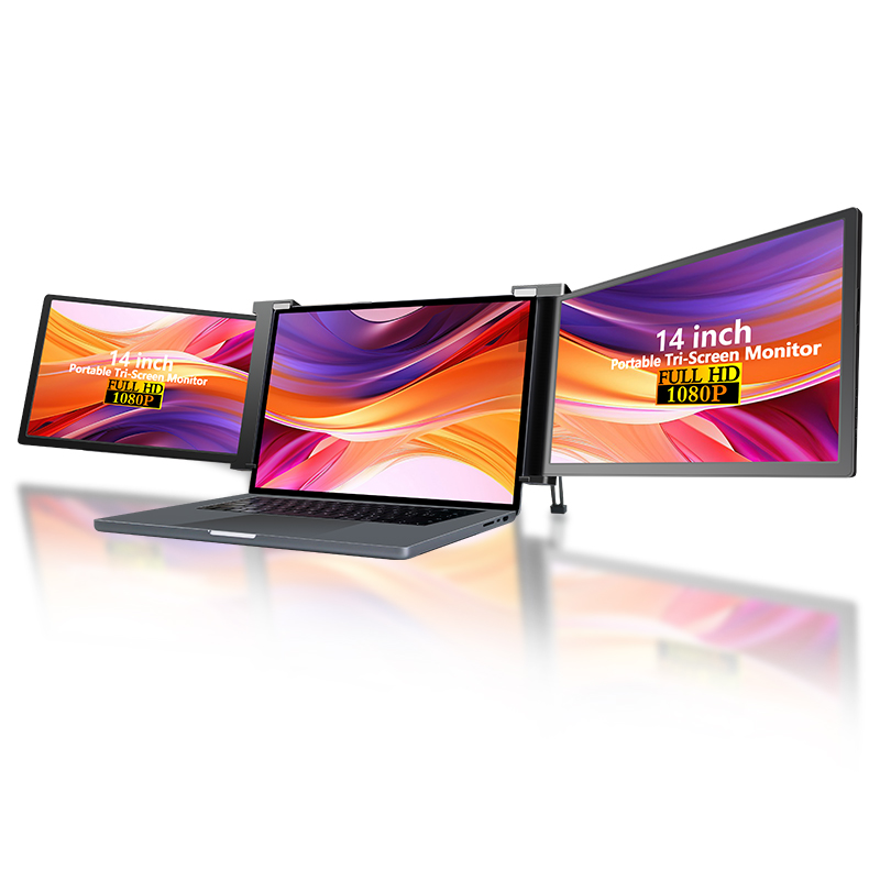 Dual Screen Portable Monitor Extender - Dizüstü Bilgisayar Ekran Genişletici 1920*1080 14