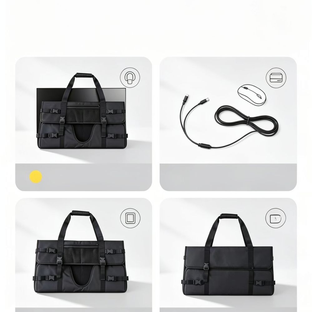24 ve 34 inç Masaüstü Bilgisay - Portable Monitor Carry Sleeve Bag incelemesi ve fiyatı