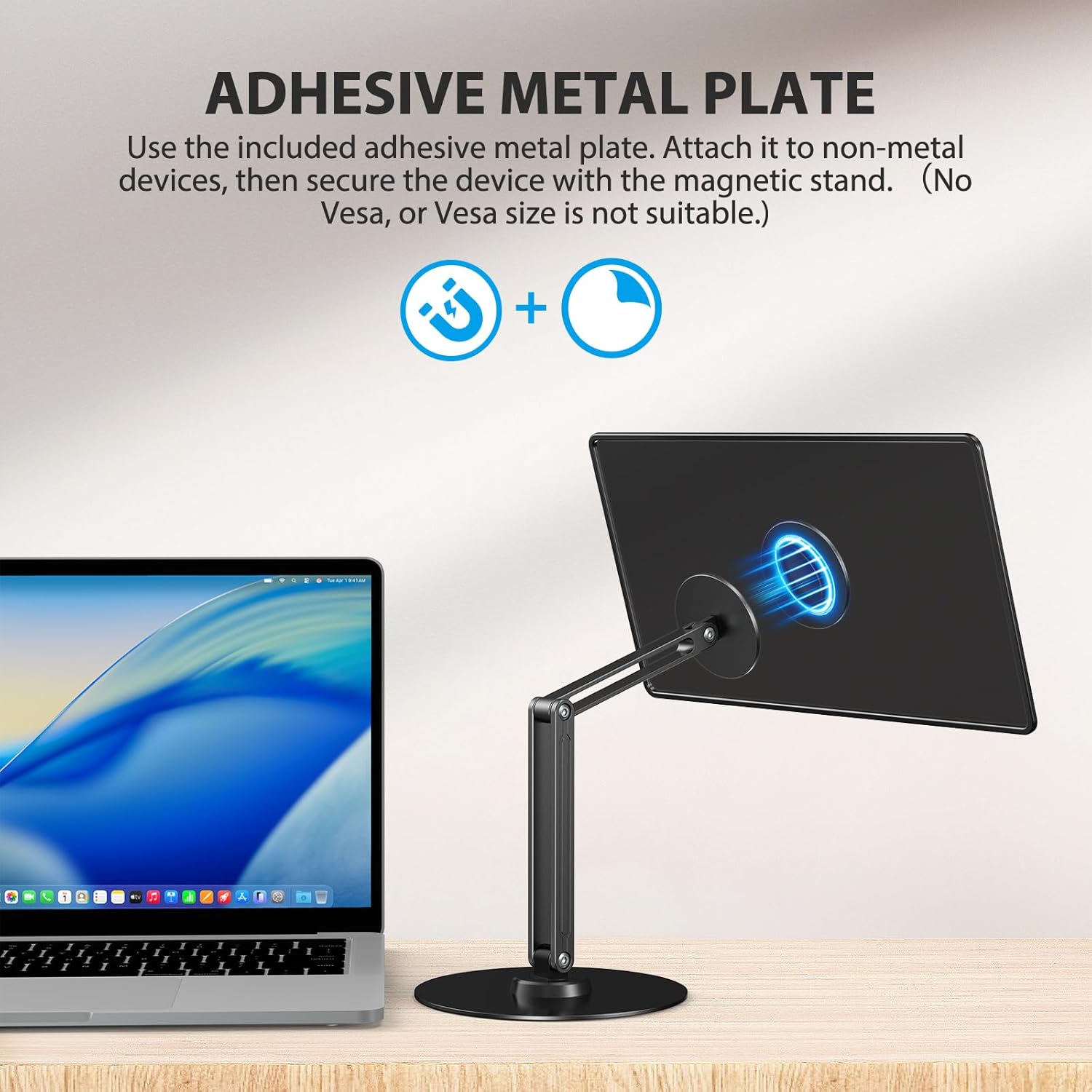 UPERFECT Metal Manyetik VESA 2 - Portable Monitor Mount Arm Vesa 75 incelemesi ve fiyatı