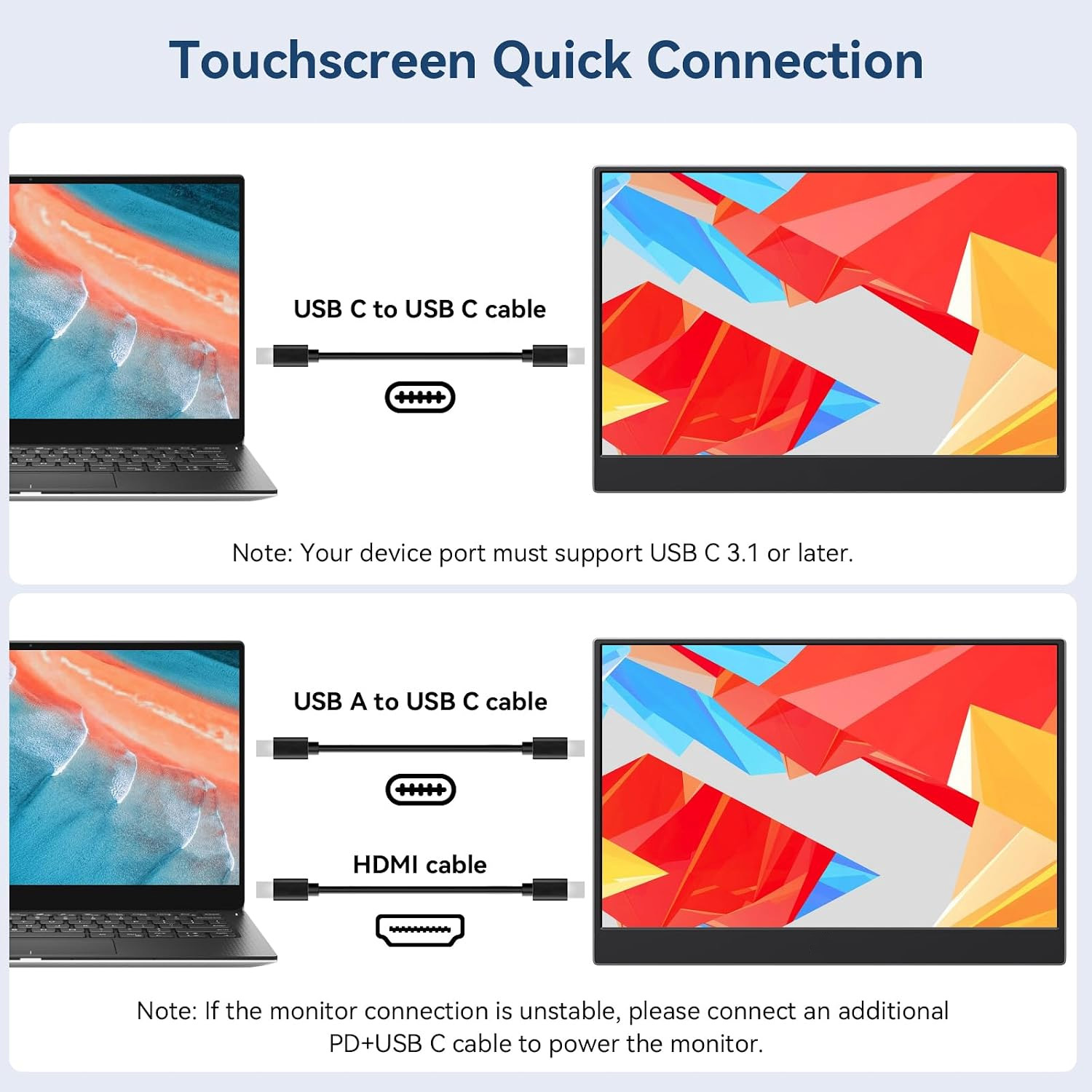 AHXJKA 11,6 inç Dokunmatik Taş - Portable Touchscreen Monitor For Laptop incelemesi ve fiyatı