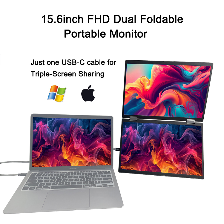 Yeni 15.6 İnç Full HD 1920*108 - Dual Screen Portable Monitor Extender incelemesi ve fiyatı
