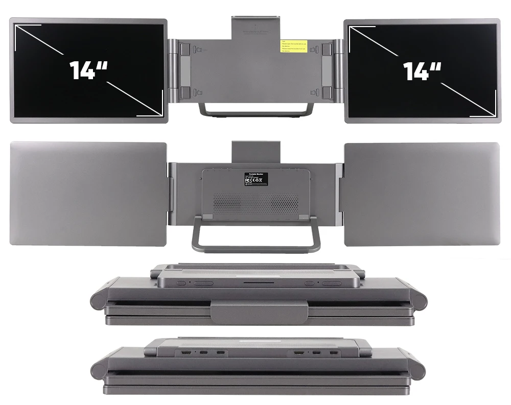 Çok Satan SIBOLAN 14 İnç Üçlü  - Dual Screen Portable Monitor Extender incelemesi ve fiyatı