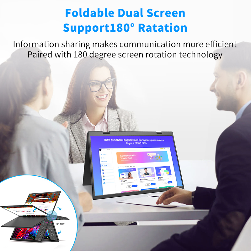 HGFRTEE 15.6 Inç Çift Taşınabi - Triple Screen Laptop Monitor Foldable incelemesi ve fiyatı