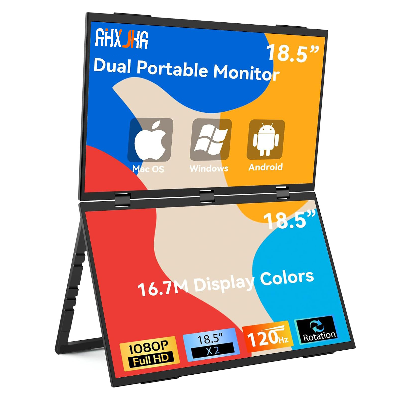 AHXJKA 18.5 İnç 100Hz Dizüstü  - Dual Screen Portable Monitor Extender incelemesi ve fiyatı