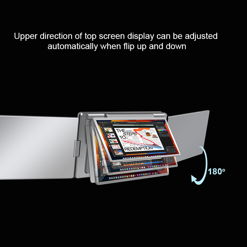 Dizüstü Bilgisayarlar İçin Taş - Triple Screen Laptop Monitor Foldable incelemesi ve fiyatı