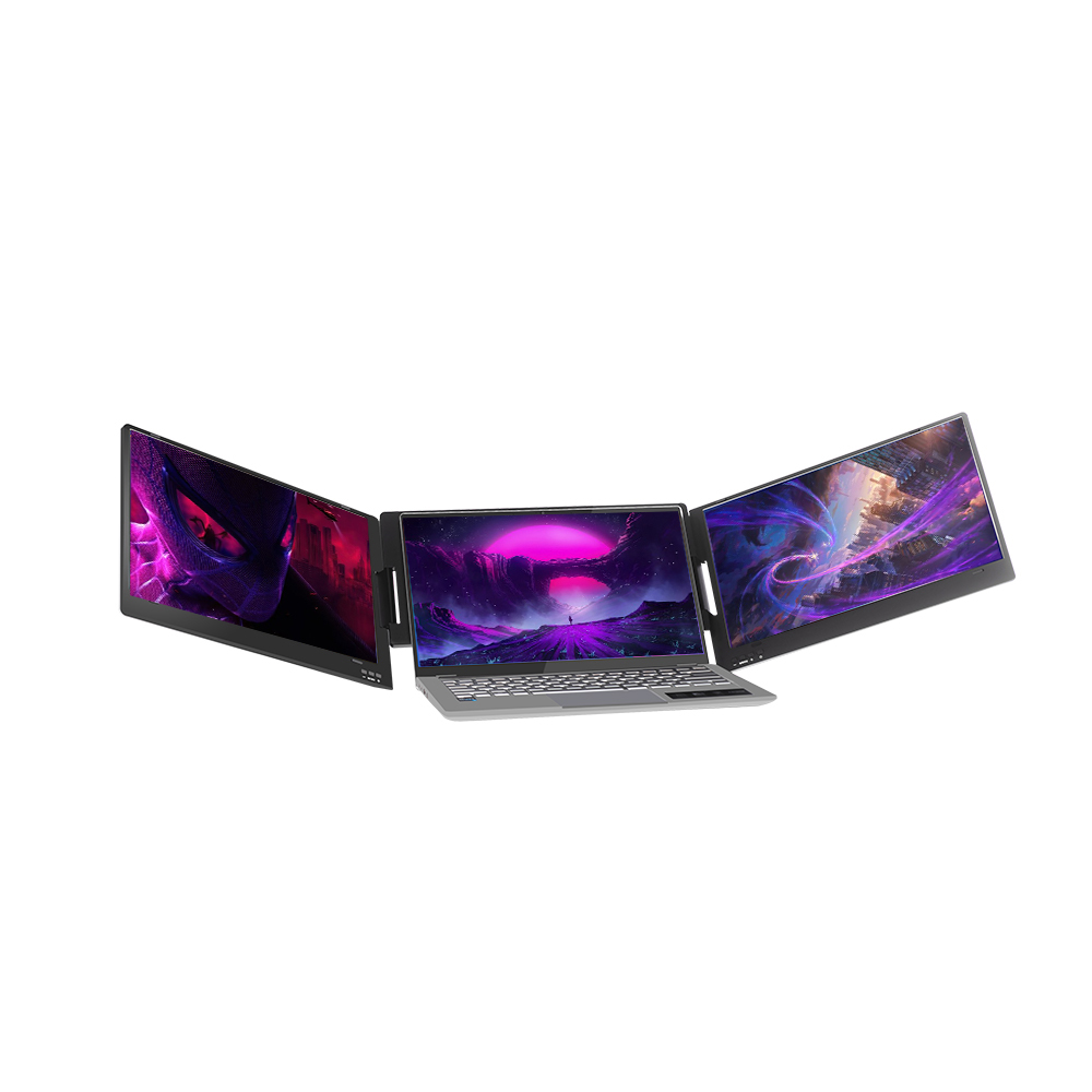 Seyahat İçin Katlanabilir Üçlü - Triple Screen Laptop Monitor Foldable incelemesi ve fiyatı