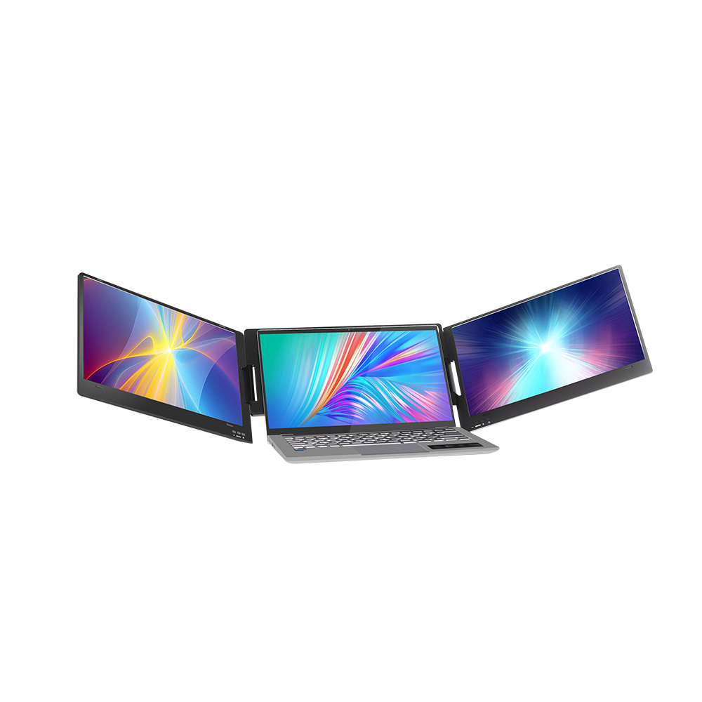 Seyahat İçin Katlanabilir Üçlü - Triple Screen Laptop Monitor Foldable incelemesi ve fiyatı