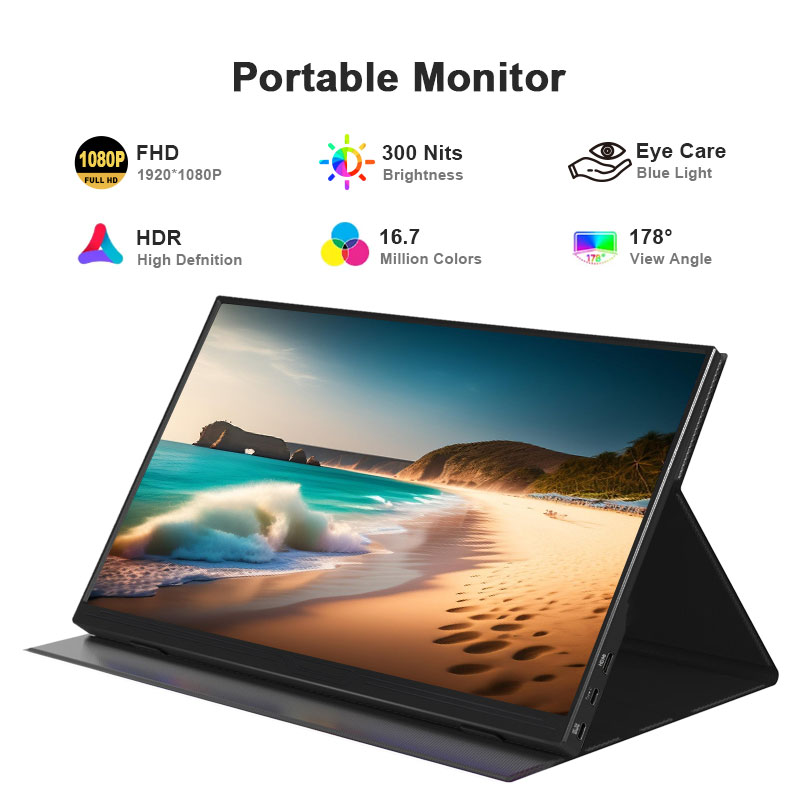 YENİ 2025 1080P Taşınabilir Mo - Dual Screen Portable Monitor Extender incelemesi ve fiyatı