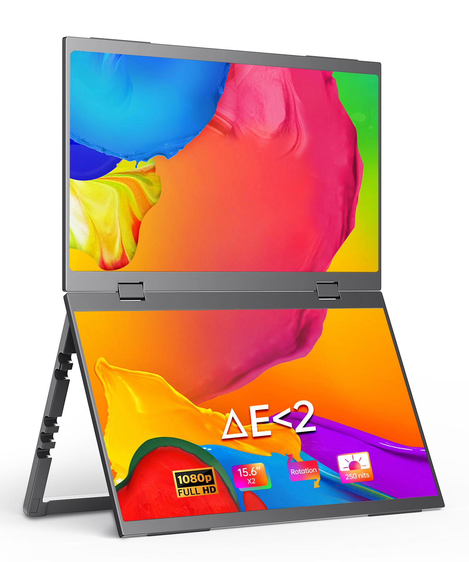 Çift katlanabilir Tip-C taşına - Portable Monitor 15.6 Inch 1080P Type C incelemesi ve fiyatı