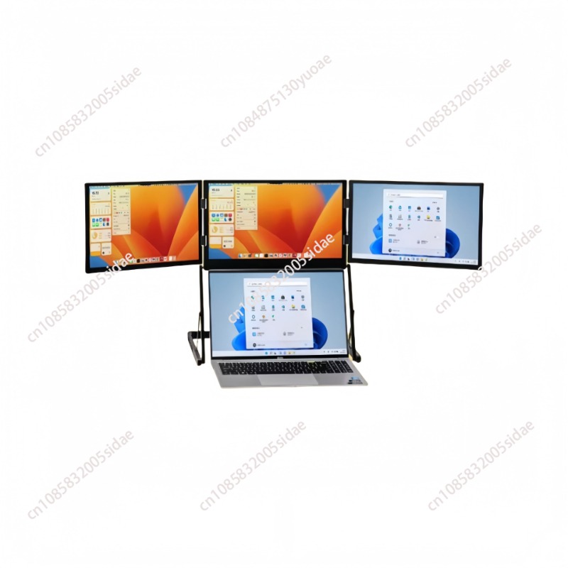Dizüstü Bilgisayar Ek Ekranı T - Triple Screen Laptop Monitor Foldable incelemesi ve fiyatı