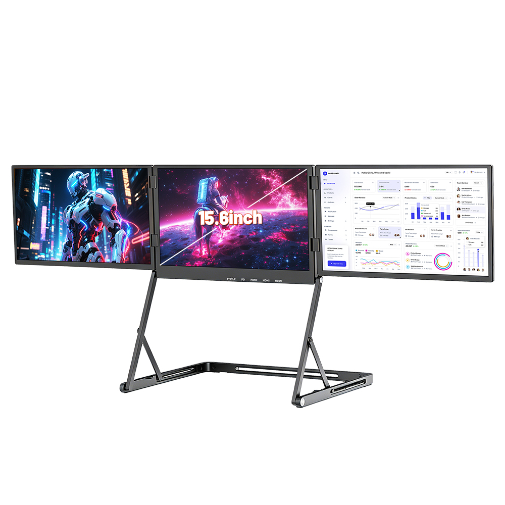 Sıcak Fırsat Toptan Satış 14 İ - Triple Screen Laptop Monitor Foldable incelemesi ve fiyatı