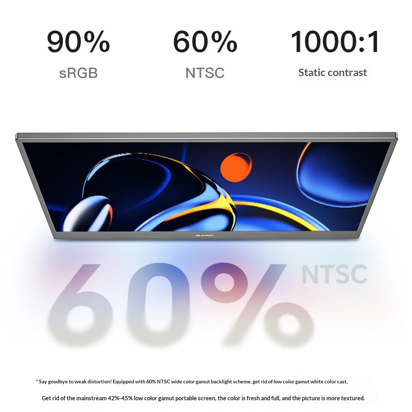 SANC D1 15,6 inç Taşınabilir M - Portable Monitor 15.6 Inch 1080P Type C incelemesi ve fiyatı